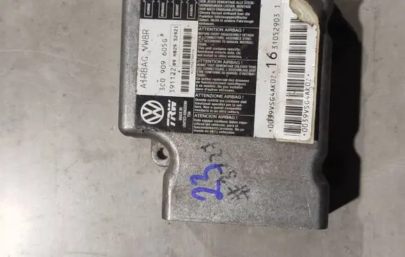 Volkswagen PASSAT B6 Airbag control unit/module 3C0909605G 09H029S2421