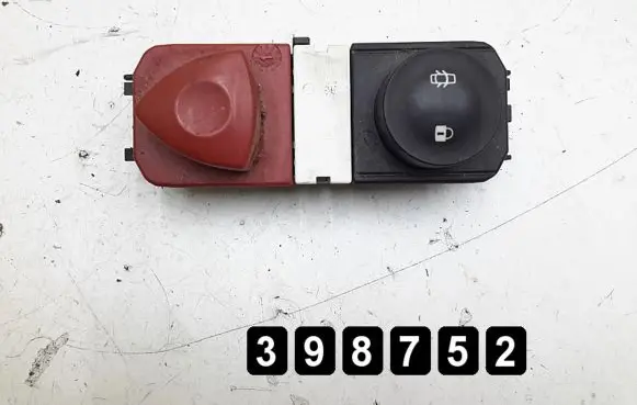 Renault Scenic RX Hazard light switch 8200407415