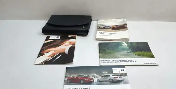 BMW 1 E82 E88 Owners service history hand book 