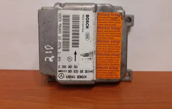Mercedes-Benz E W210 Airbag control unit/module 0285001165 0018200826