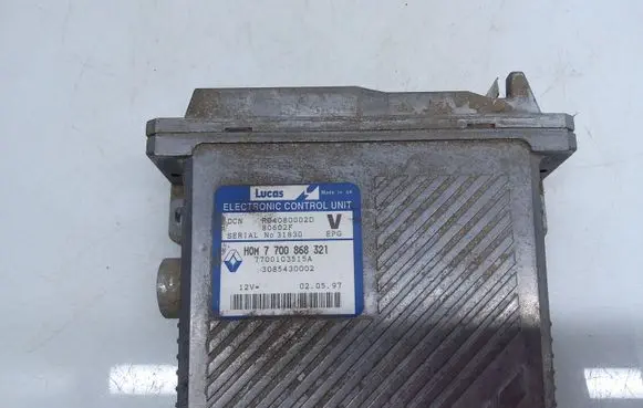 Volvo S40, V40 Engine control unit/module 7700868321 7700103515A 3085430002