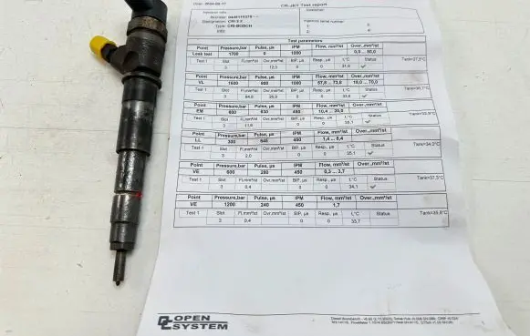 Nissan Primastar Fuel injector H82912226 0445110375