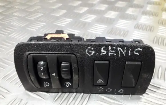 Renault Scenic III - Grand scenic III Headlight level height control switch 648450001r 08802020