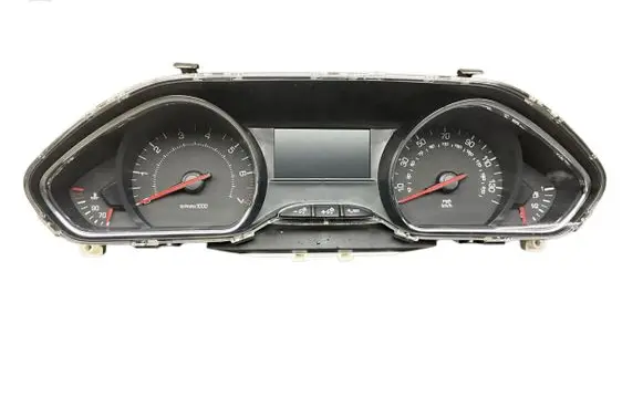 Peugeot 208 Speedometer (instrument cluster) 9674679580 E137HWF2