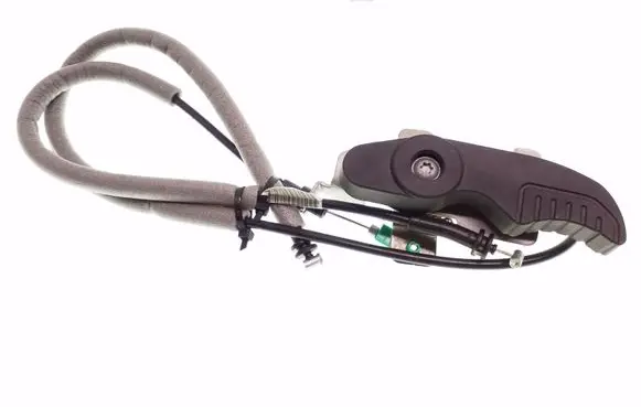 Loading door interior handle