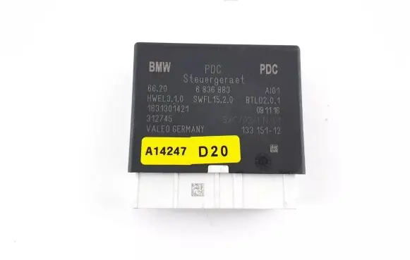 BMW X5 F15 Parking PDC control unit/module 6836883 66206836883