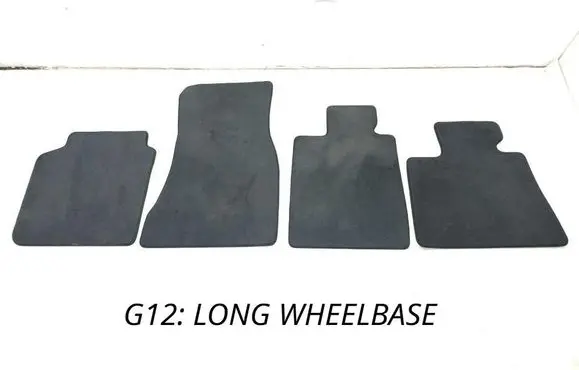 BMW 7 G11 G12 Car floor mat set 