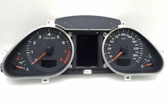 Audi A6 S6 C6 4F Speedometer (instrument cluster) 4F0920901B 4F0910900C