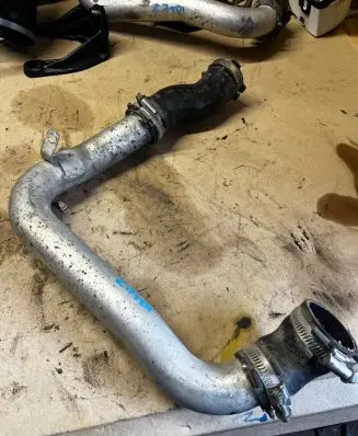 Audi A6 S6 C6 4F Intercooler hose/pipe 4F0145988