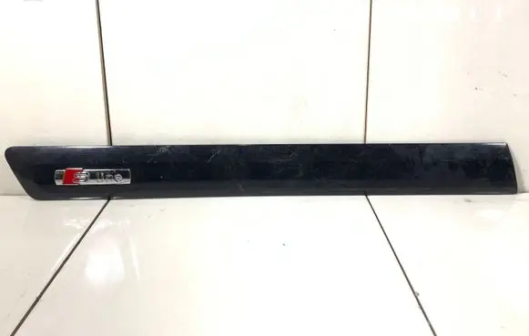Audi A3 S3 A3 Sportback 8P Rear door trim (molding) 8P3853984