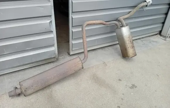 Opel Astra J Rear muffler/silencer tail pipe 13265308