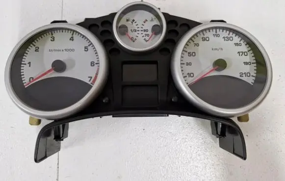 Peugeot 207 Speedometer (instrument cluster) 9666132380