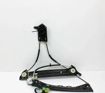 Front door window regulator with motor