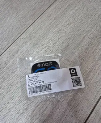 Smart ForTwo III C453 Manufacturer badge logo/emblem A4538174401