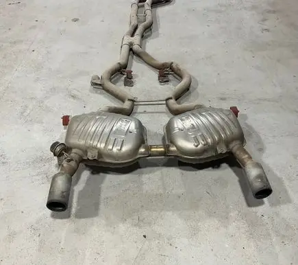 BMW 3 E90 E91 Muffler/silencer 7594771 7594772 90615604
