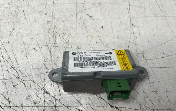 BMW 7 E65 E66 Airbag deployment crash/impact sensor 5WK43504 6946105 306946105013