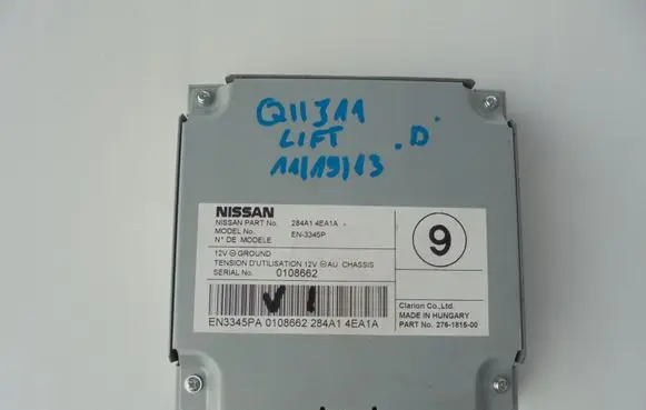 Nissan Qashqai Camera control unit module 284A14EA1A