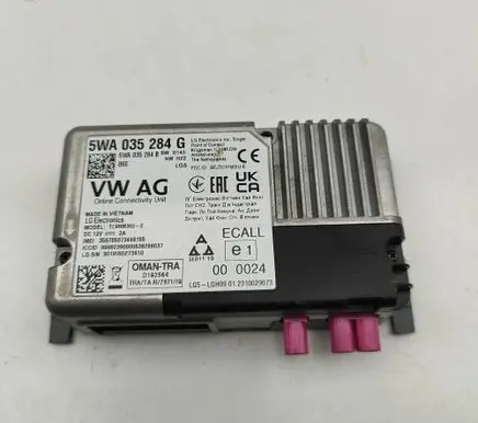 Volkswagen Tiguan Bluetooth control unit module 5WA035284G 5WA035284B