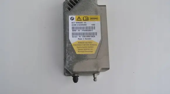BMW 7 F01 F02 F03 F04 Airbag control unit/module 9266328