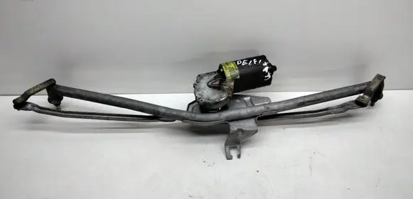 Volkswagen PASSAT B4 Front wiper linkage and motor 357955113C