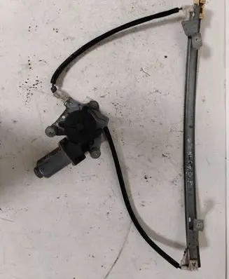 Renault Scenic I Front door window regulator with motor 114144 400468T5