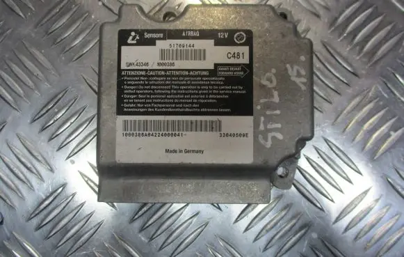 Fiat Stilo Airbag control unit/module 51709144