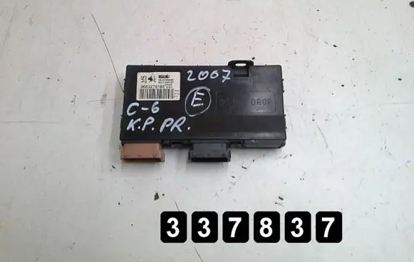 Citroen C6 Engine control unit/module 9663279180