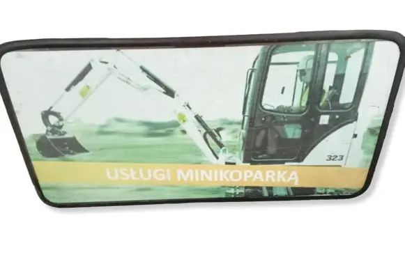 Volkswagen II LT Rear side window 000
