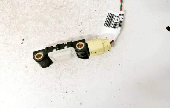 Airbag deployment crash/impact sensor