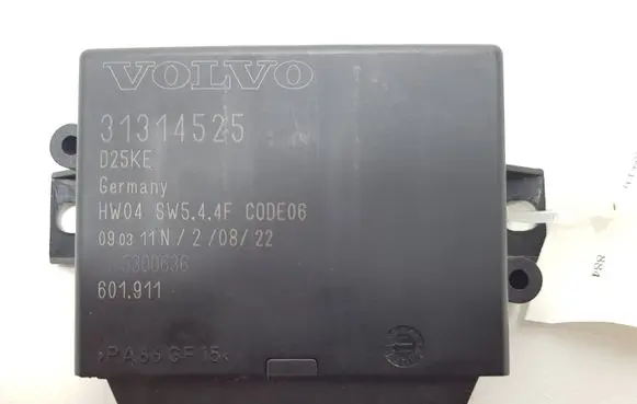 Volvo XC60 Parking PDC control unit/module 31314525