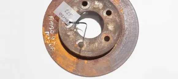 Mazda 3 I Rear brake disc neventiliuojamas