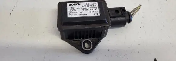 Audi A4 S4 B6 8E 8H ESP acceleration yaw rate sensor 8E0907637A 0011023 0265005245