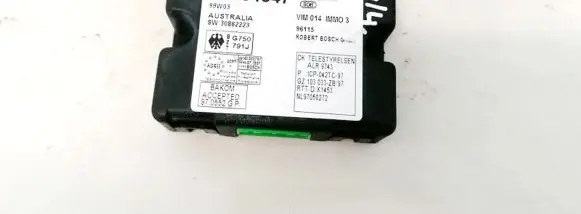 Volvo S40, V40 Immobilizer control unit/module 30864647 30862223