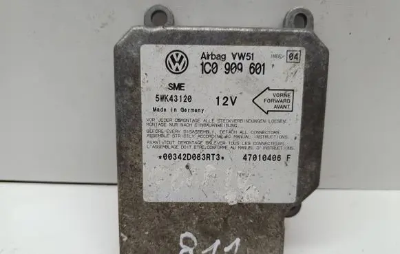 Skoda Octavia Mk2 (1Z) Airbag control unit/module 1C0909601 47010406F 5WK43120