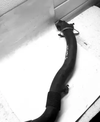 Opel Signum Intercooler hose/pipe 55353936
