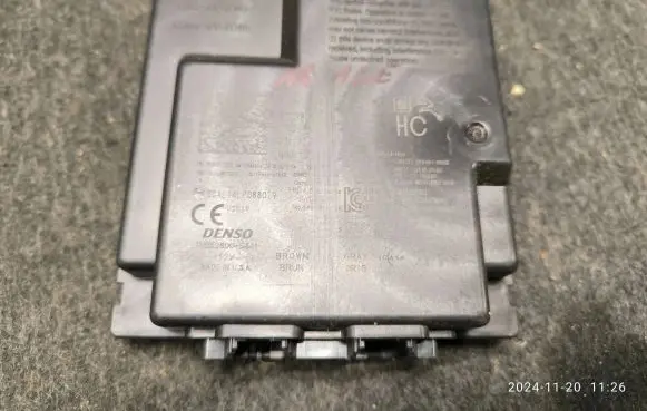 Keyless (KESSY) go control unit/module