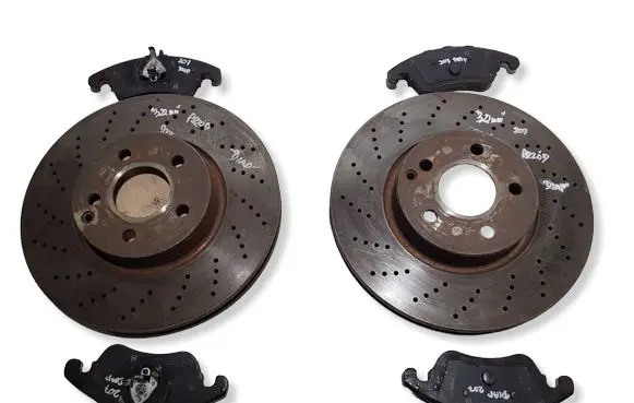 Mercedes-Benz E C207 W207 Front brake disc TACZEKLOCKI207