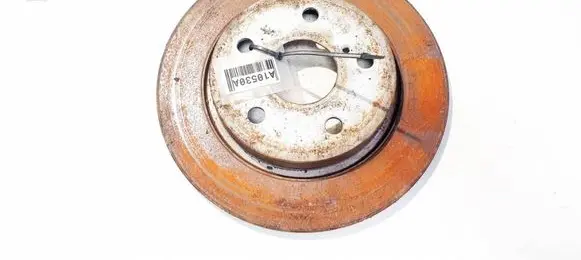 Toyota Auris 150 Rear brake disc neventiliuojamas