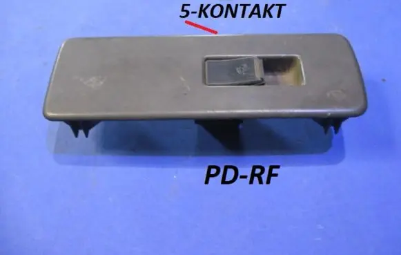 Mazda 626 Electric window control switch 1773T87