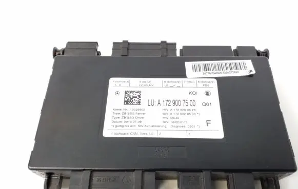 Seat control module