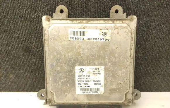 Mercedes-Benz Sprinter W906 Engine control unit/module A6519000700 A6519010600 28429285