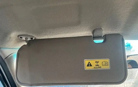 Mazda Tribute Sun visor 