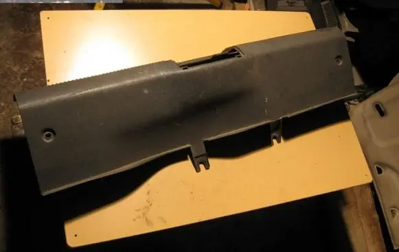 Skoda Fabia Mk1 (6Y) Trunk/boot sill cover protection 6Y0863485