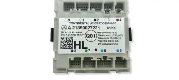 Mercedes-Benz E W213 Door control unit/module A2139002722