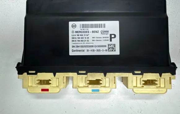 Mercedes-Benz GL X166 Seat control module A1668201026