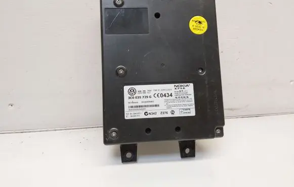 Volkswagen PASSAT B6 Bluetooth control unit module 3C0035729G