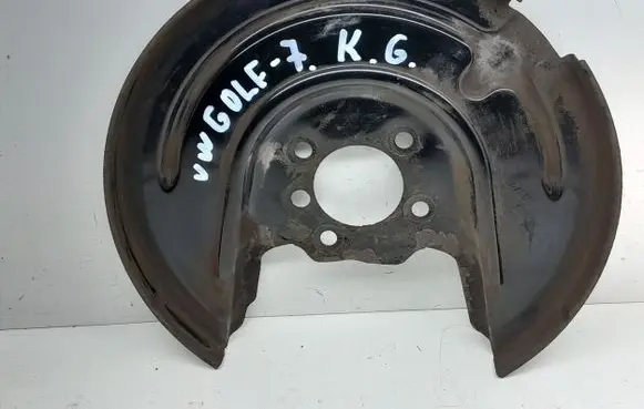 Volkswagen Golf VII Rear brake disc plate dust cover 5Q0615611P