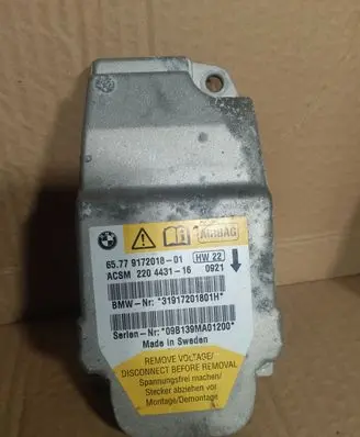 BMW 5 E60 E61 Airbag control unit/module 9172018 6577917201801 220443116