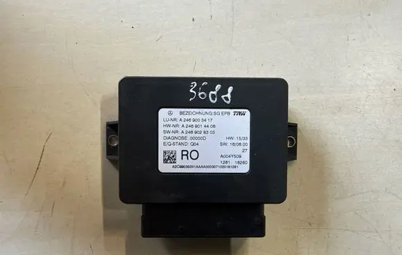 Mercedes-Benz GLE (W166 - C292) Brake system control unit/module A2469003417