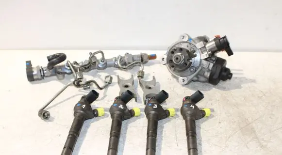 Audi A6 C7 Fuel injection system set 03L130755AC 057130764AB 03L130089Q